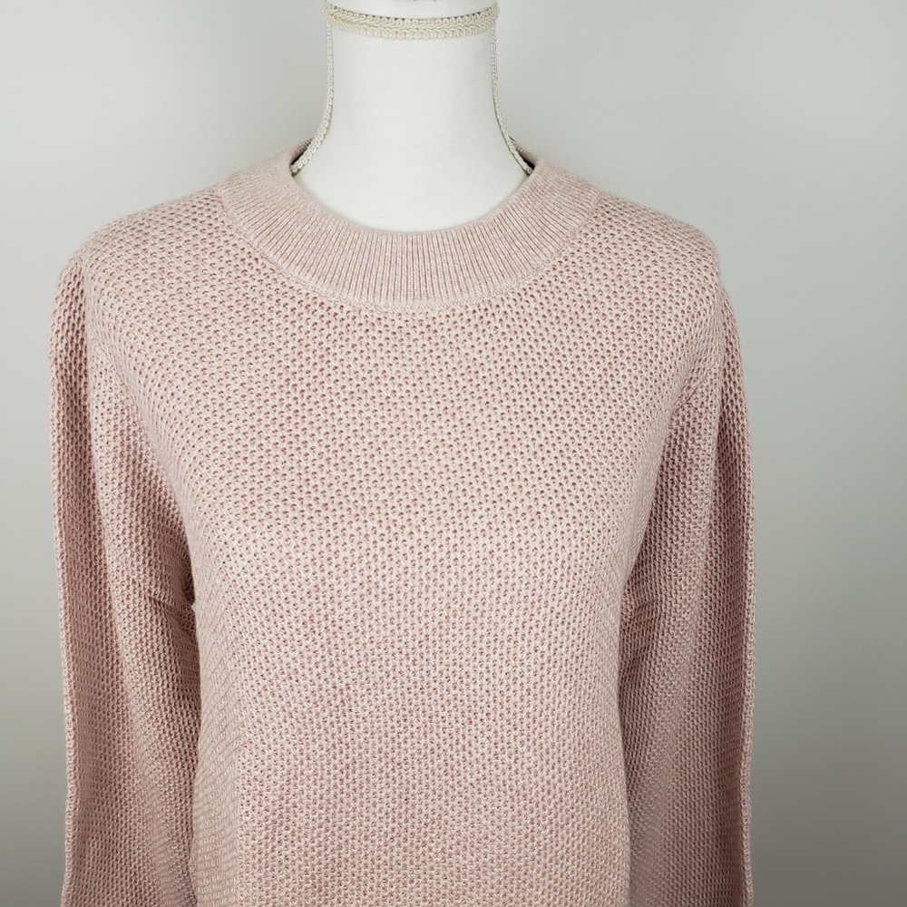 Loft sz XXL stitchy back keyhole sweater knit NWT - Picture 2 of 7